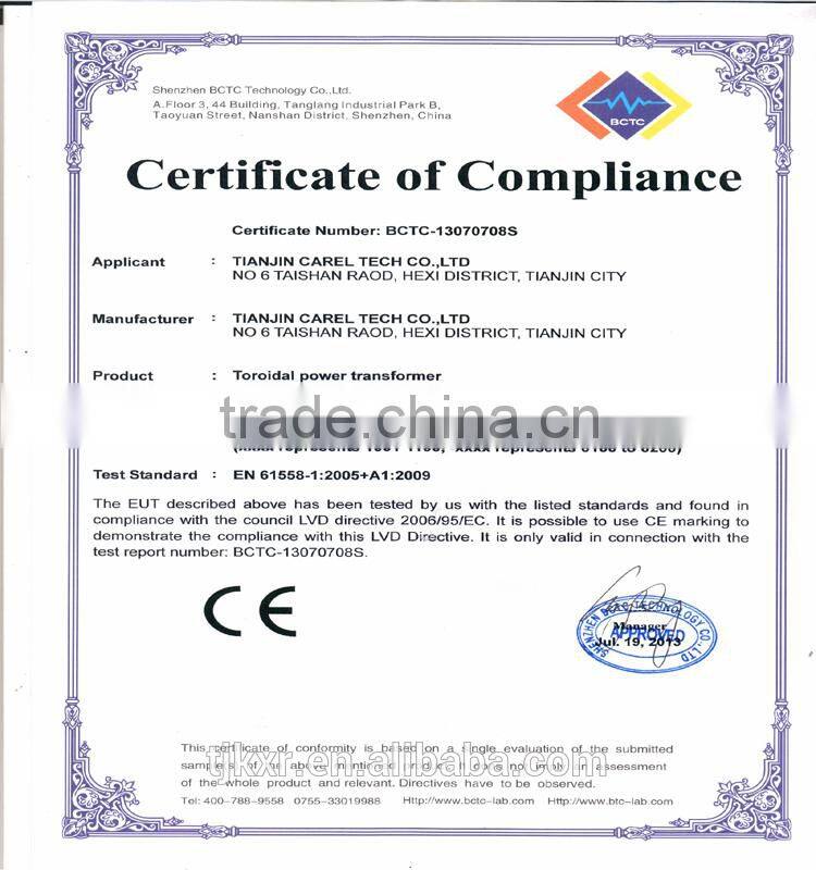 CE ROHS approved PCB transformer toroidal, Potted transformer toroidal