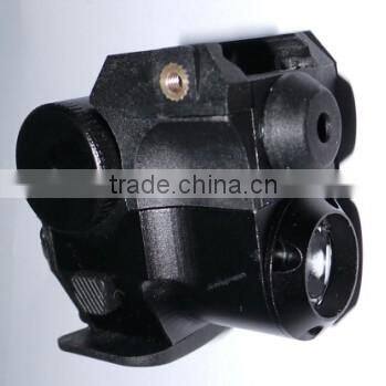 The Smallest Laser gun sight with three laser colors adjustable,red,green or infrared used for glock type and rifle guns