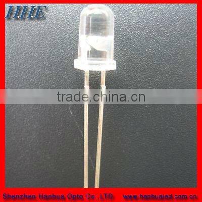transparent 5mm green round led diode for traffic light(HH-51CRC-O)
