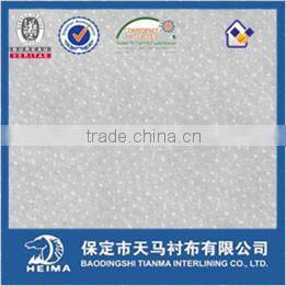 polyester nylon interlining&linings nonwoven fusible interlining