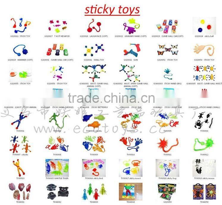 Hot Selling Sticky Decorate Toys Christmas Tree Elastic Toys