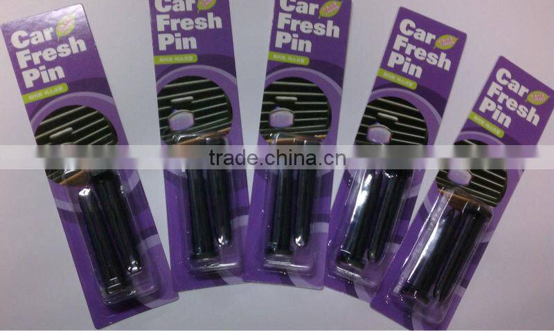 Retail perfume auto stick promotion car vent clip 2015 air freshener