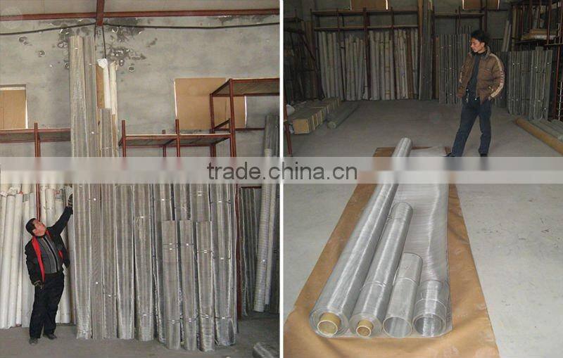 100%factory Stainless Steel Wire Mesh(SS304,316,316L ISO 9001)