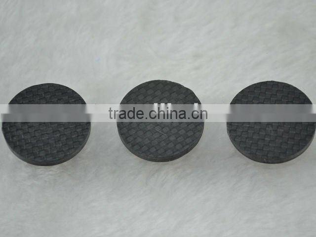 Carbon Fiber Speaker Spike Pad Base Stand Protective Black Gray