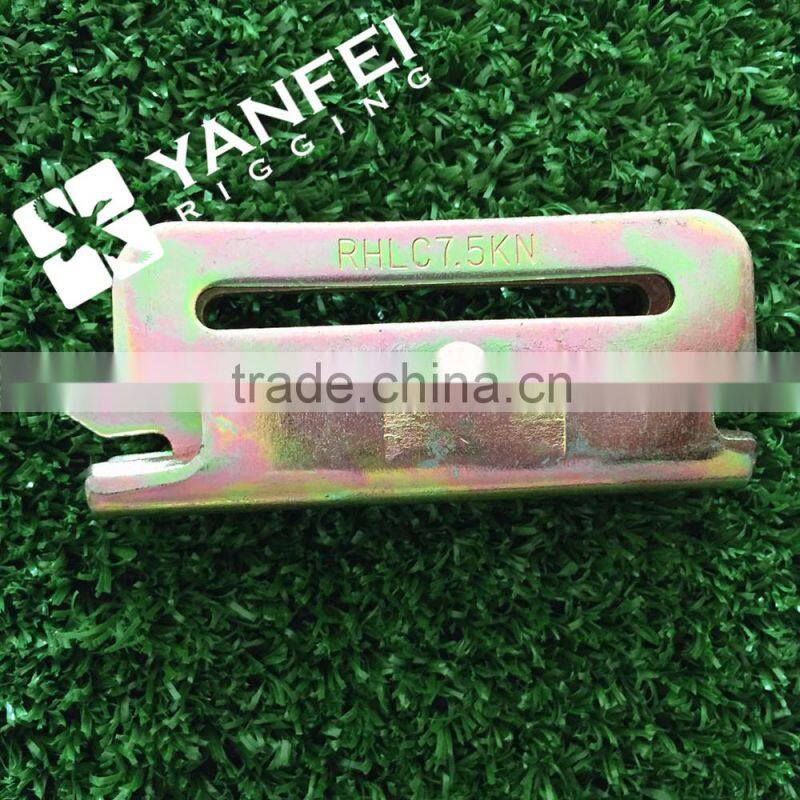 Galvanized Spring E Track End Fitting