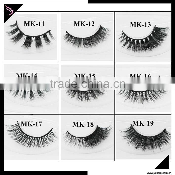 High quality real 3D mink eyelash mink fur eyelash
