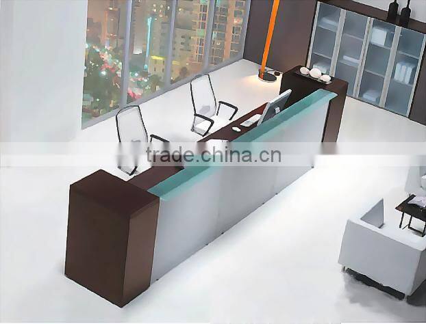 2016 hot sale modern semi-circle reception desk HX-5N068