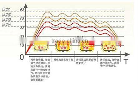 big screen electric pressure cooker