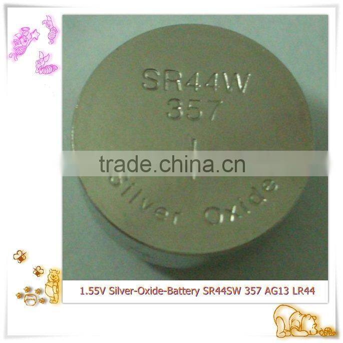 SR44SW SR44W SR44 357 1.55v silver oxide watch battery