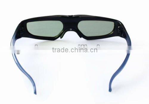 New Model!! Super Slim Universal 3D Active Shutter Glasses with IR, Bluetooth, DLP-Link Signal, competible price from Gonbes