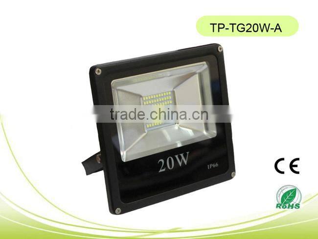 Hot sales CE/RoHS approval, IP66 waterproof outdoor with low price LED SMD Floodlight 20W 1W Series