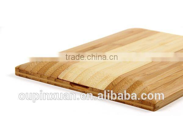 Elegant and simple folding bamboo tablet case/tablet holder .2014 New product ,