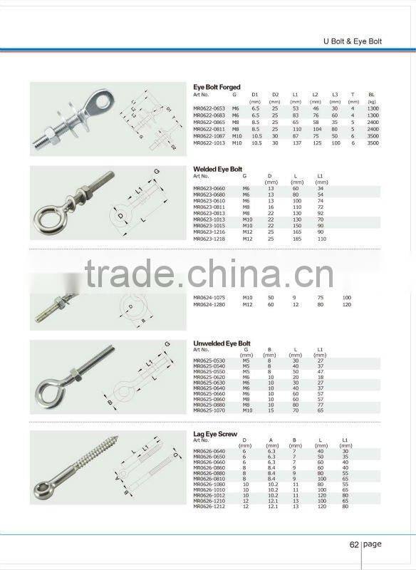 Stainless Steel U-Bolt