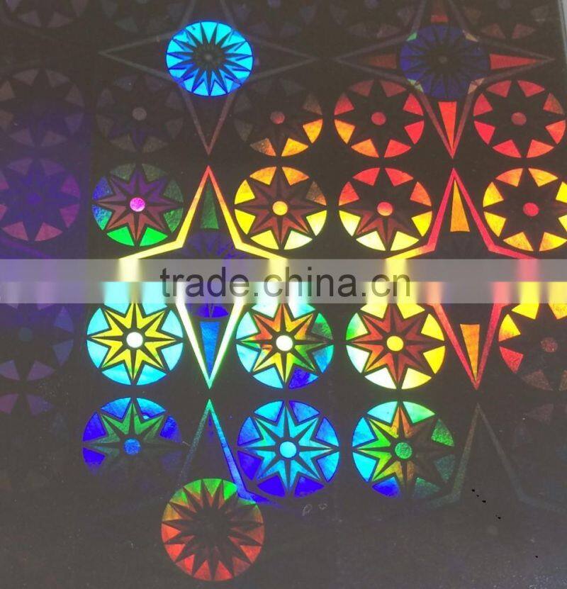 3D dynamic hologram anti-counterfeiting sticker