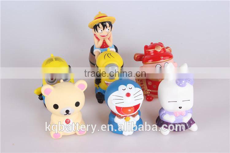 2015 toy gift pink cat portable power bank 2600mAh