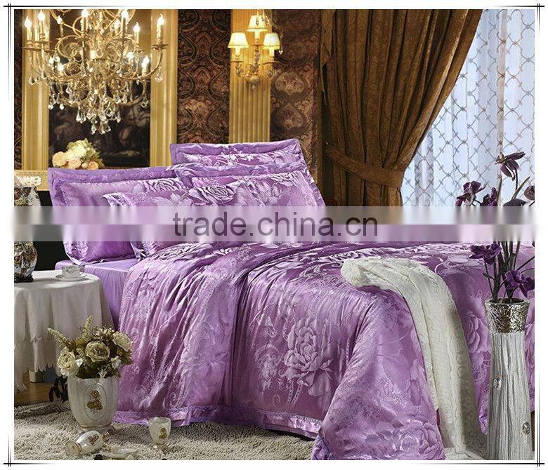 new design bedding set king sizse bedroom set luxury jacquard