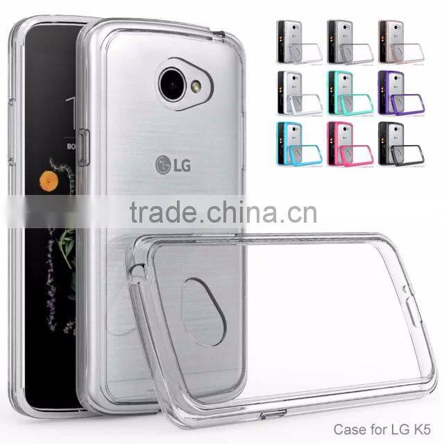Samco New Model Wholesale Simple Style Thin Mobile Accessories Case for LG K5 Q6