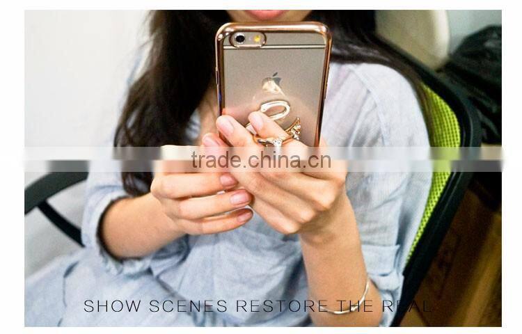 Samco Bling Swan Phone Kickstand Ring Holder, 360 Degree Rotating Ring Phone Holder / Ring Grip for Any Smartphones and Devices