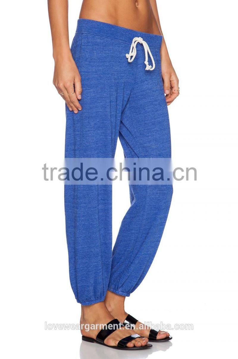 Womens new patterns deisgn custom blue balloon jogger pants in bulk