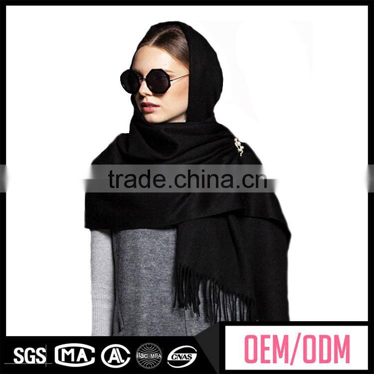 Popular cape shawls, square tudung silk scarf, knitting wool scarf