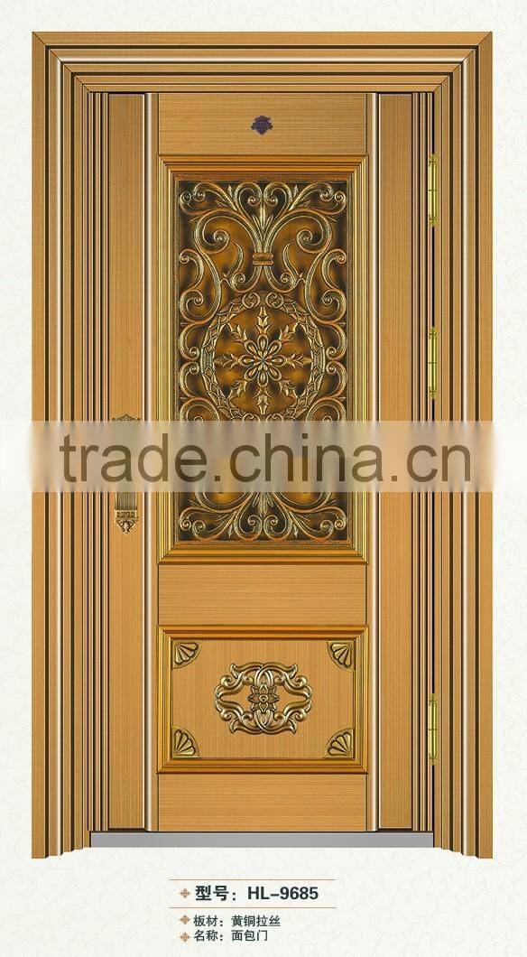 Residential decorative steel doors designs bread door