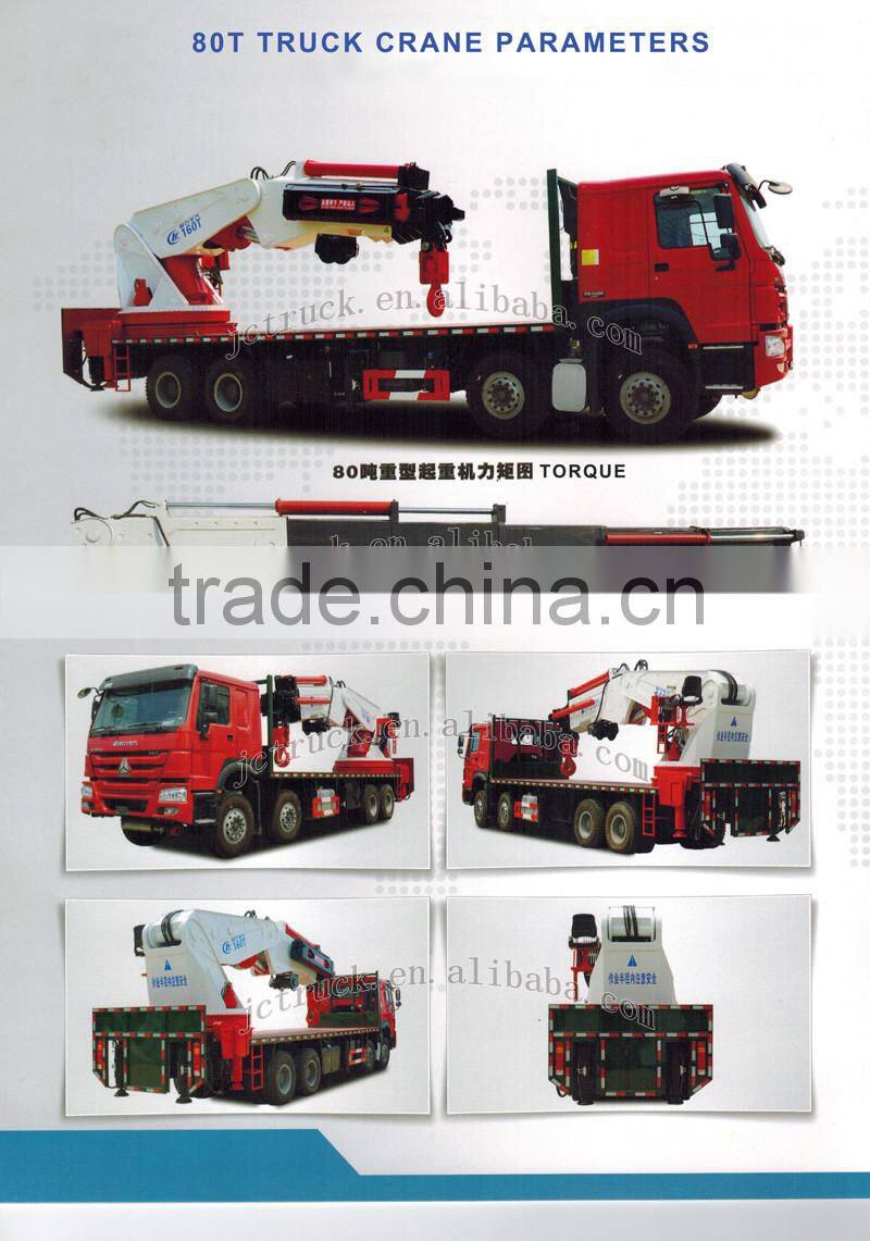 Affordable left hand drive 50t truck mounted crane Chinese Supplier