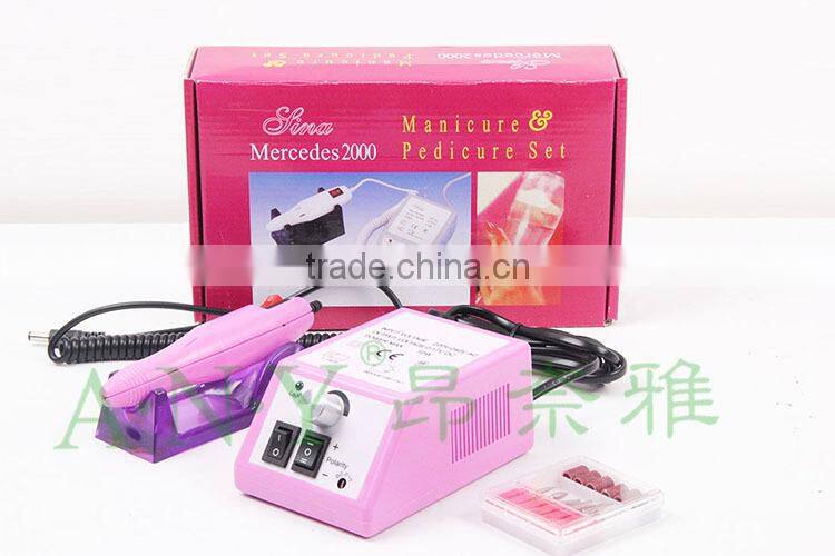 Professional Electric Nail Art Salon Portable Drill Vacuum Manicure Machine 20000rpm