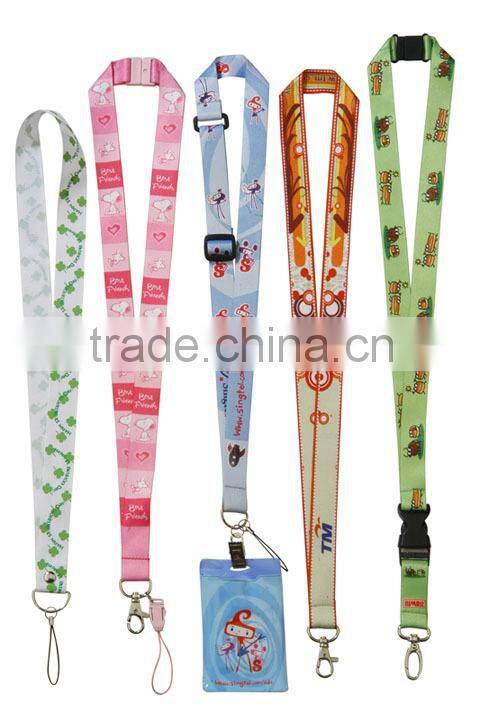 2014 Fashion Customized Work ID Card Lanyards