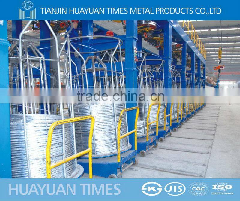 ( factory) JIS3547 SWMGS-3 2.30 mm galvanized iron wire for CHAIN LINK FENCE