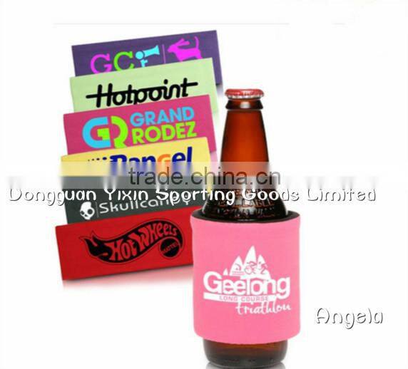 customized neoprene slap wrap can cooler, can cooler,stubby can holder