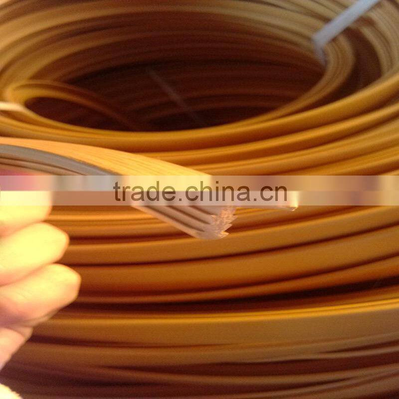 Profiled T edge banding