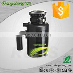 Sink food waste disposer with air swtich control