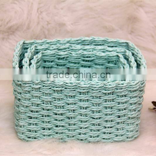 flower baskets, set of 3