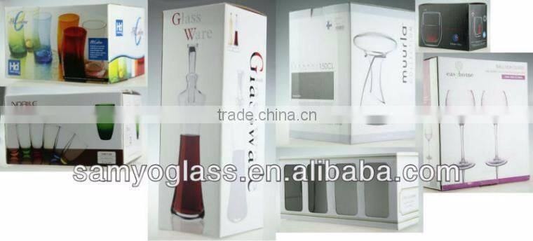 Samyo Handmade Glass Glassware Manufacturer red wine glass