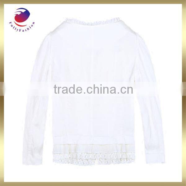 women trench coat white lace hem fashion wholesale
