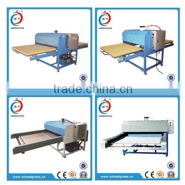 Pneumatic double station garment heat press machine sublimation machine