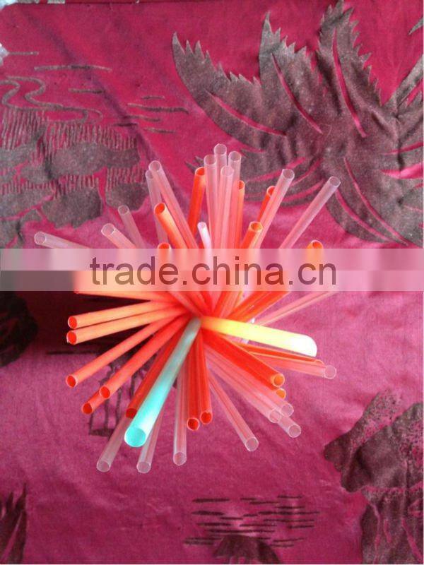 Drinking straw producing machine