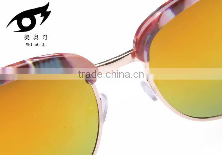 2016 new design lady sunglasses high quality glasses