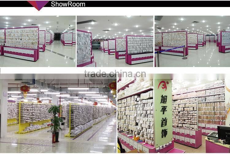 multi stone ring shape jewelry 2016 woman wedding fashion rose gold necklace earring jewelry set