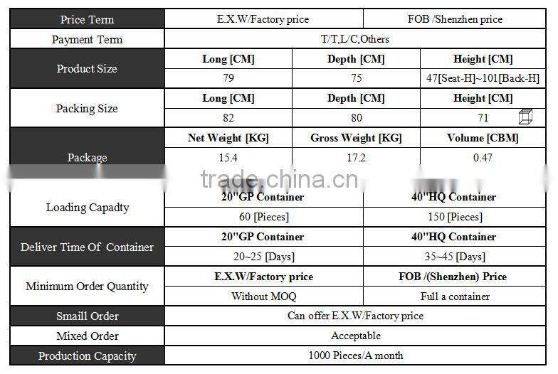 B316-B Luxury modern furniture chaise mordern single lounge chairs