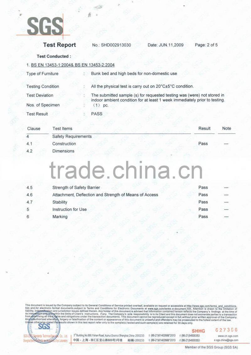 Cheap Price Wooden Separable Kids Bunk Beds