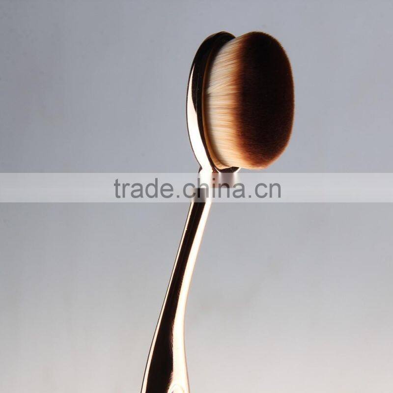 Personalized oval make up makeup brush set free sample
