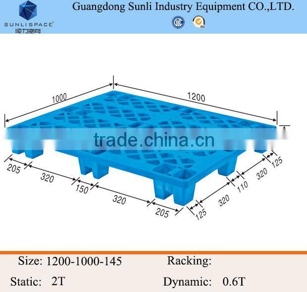 Wholesale light duty 9 feets HDPE plastic pallet