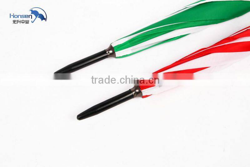 Creative straight umbrella promotion umbrella wood handle umbrella