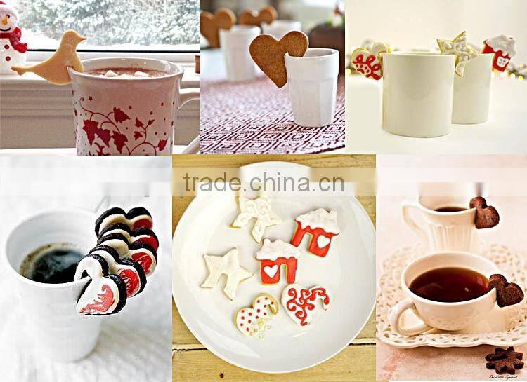 K-sun magic teaport stainless steel cup hanging cookie cutter biscuit DIY mold