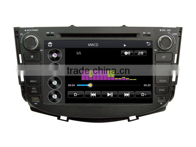 car dvd player for Lifan x60 dvd player with bluetooth 3G wifi DVR DVB-T TMC optional