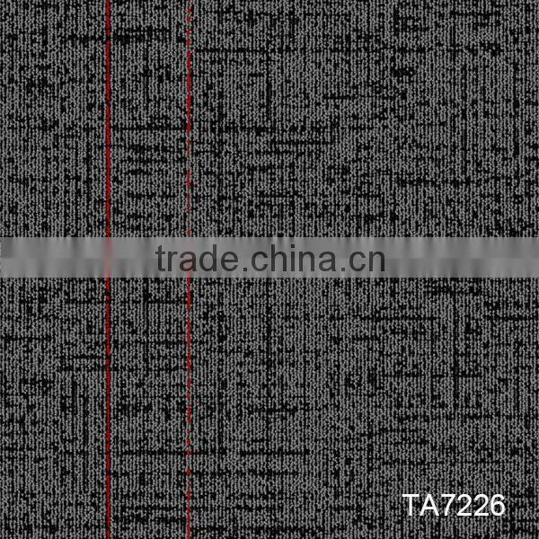 Anti-slip 100% pp carpet tiles for floor