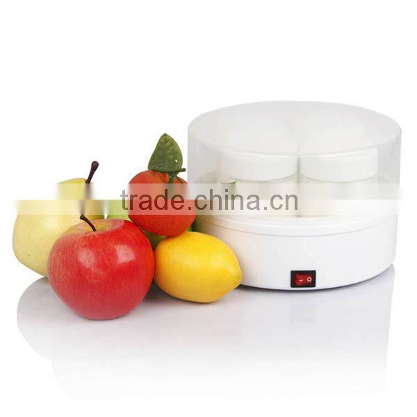 4 Glass jars yoghurt makers