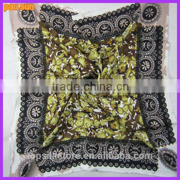 top designer 100% silk scarf rectangular silk scarf
