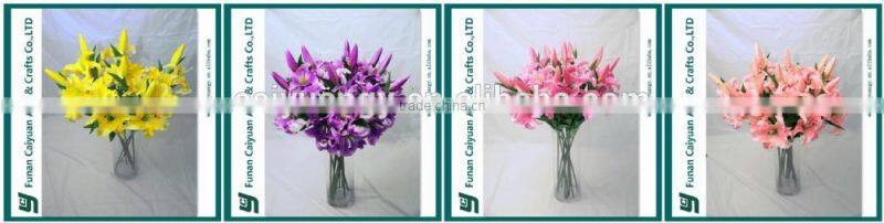 Anthurium real touch handmade decorative artificial flower